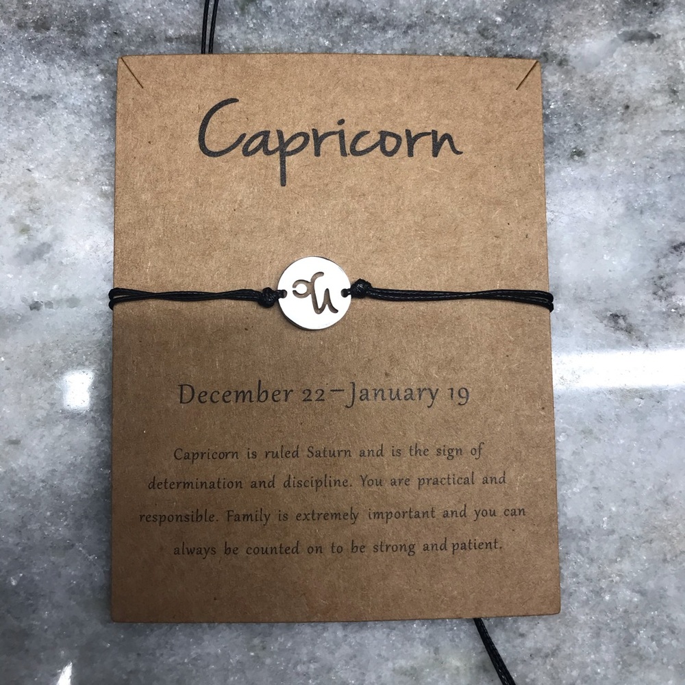 Zodiac Sign Capricorn Bracelet